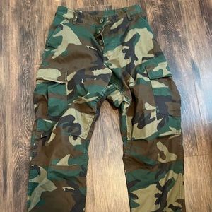 Camo Cargo pants